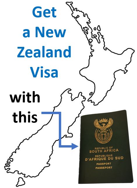 How to get a New Zealand visa with a South African passport
